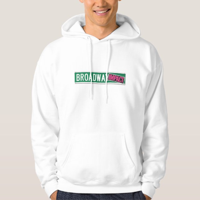 Weißer Hoodie (Vorderseite)