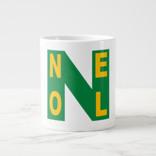 Weißer Jumbo-Becher Jumbo-Tasse