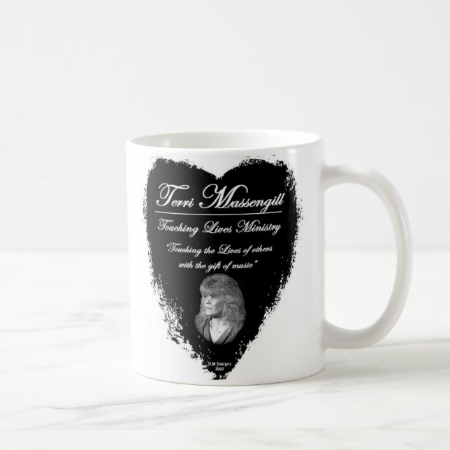Weißer Kaffee-Tasse Kaffeetasse (Rechts)