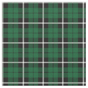 Weißer Kelly grüner irischer grüner/schwarzer Stoff