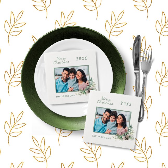 Weißer Kiefer-Foto Serviette (Von Creator hochgeladen)