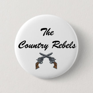 Weißer Knopf Button