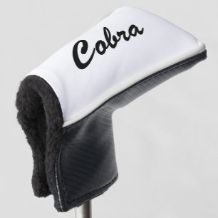 Weißer Kobra Golf Headcover