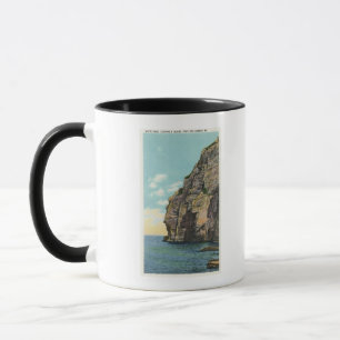 Weißer Kopf im Portland-Hafen Tasse