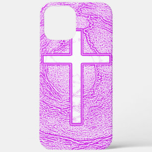 WEISSER KREUZ IN PINK Case-Mate iPhone HÜLLE
