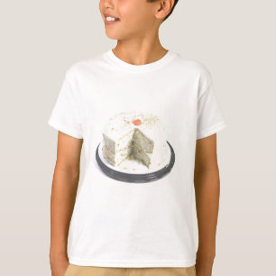 Weißer Kuchen T-Shirt