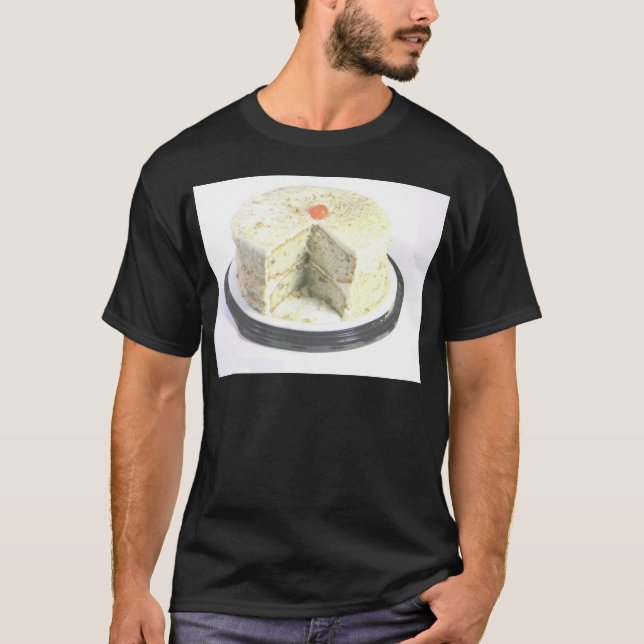 Weißer Kuchen T-Shirt (Vorderseite)