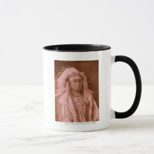Weißer Mann läuft ihm davon - Crow Tasse