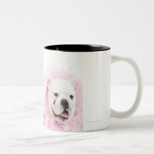 Weißer Mann und Frau Zweifarbige Tasse