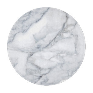 Weißer Marmor Carrara Calacatta Textur Schneidebrett