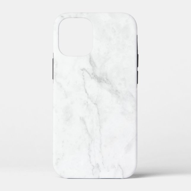 Weißer Marmor Case-Mate iPhone Hülle (Rückseite)