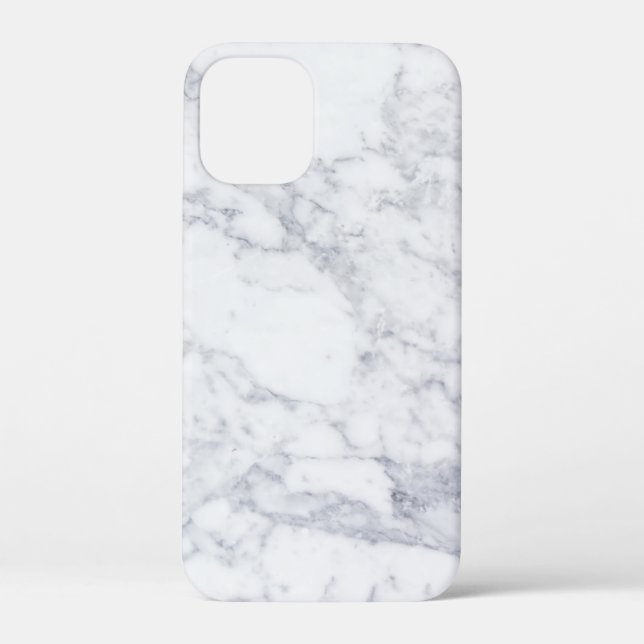 Weißer Marmor Case-Mate iPhone Hülle (Rückseite)