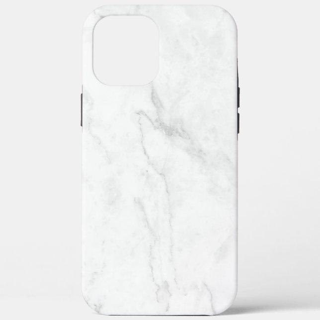  Weißer Marmor Case-Mate iPhone Hülle (Rückseite)