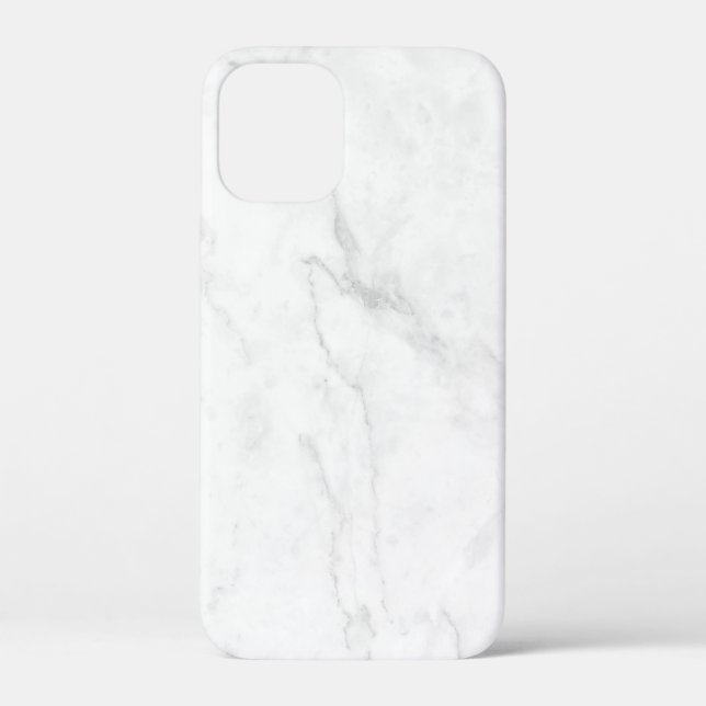 Weißer Marmor Case-Mate iPhone Hülle (Rückseite)