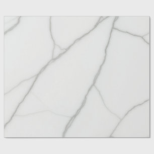 Weißer Marmor Geschenkpapier