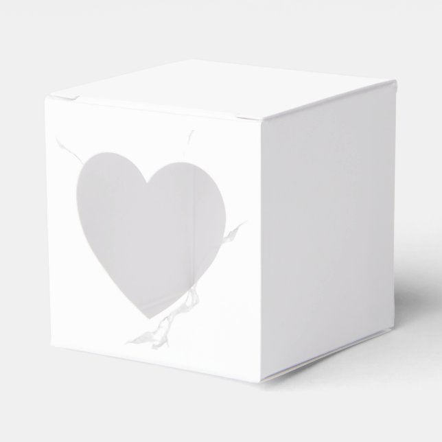 Weißer Marmor  Geschenkschachtel (Vorderseite)