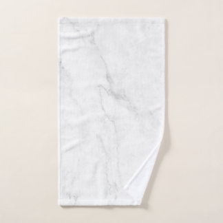 Weißer Marmor Handtuch