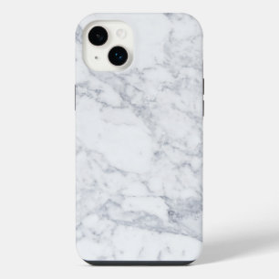 Weißer Marmor iPhone 14 Plus Hülle