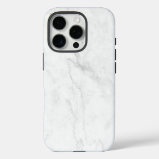 Weißer Marmor iPhone 16 Pro Hülle