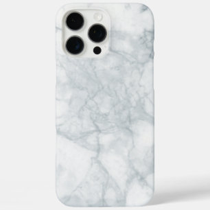 Weißer Marmor iPhone 16 Pro Max Hülle