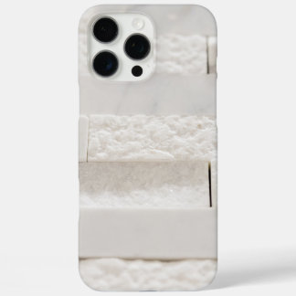 Weißer Marmor iPhone 16 Pro Max Hülle