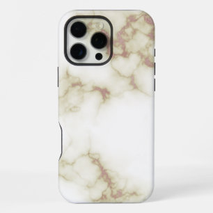Weißer Marmor iPhone 16 Pro Max Hülle