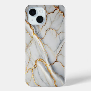 Weißer Marmor mit goldenen Adern Case-Mate iPhone Hülle
