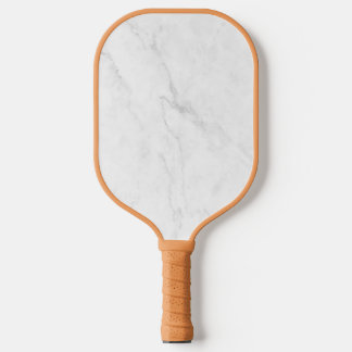 Weißer Marmor Pickleball Schläger