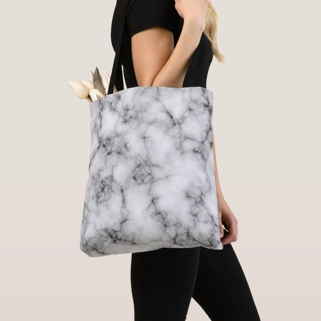 Weißer Marmor Tasche (Von Nahem)