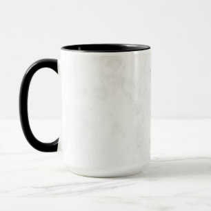 Weißer Marmor Tasse