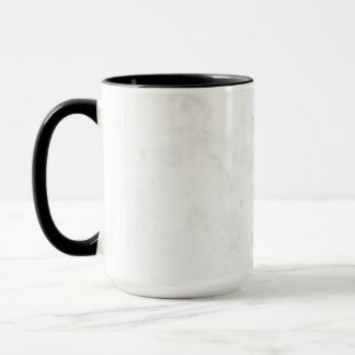 Weißer Marmor Tasse