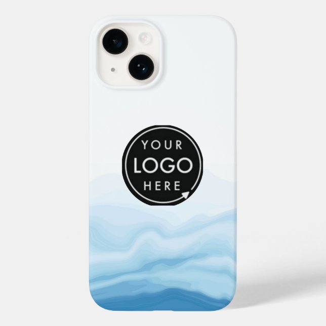Weißer Marmor und Ihr Lieblingsbild iPhone14 Gehäu Case-Mate iPhone 14 Hülle (Rückseite)