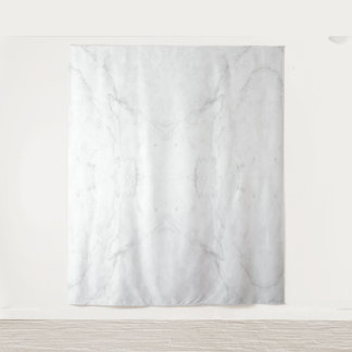 Weißer Marmor Wandteppich