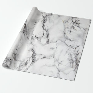 weißer Marmorstein Geschenkpapier