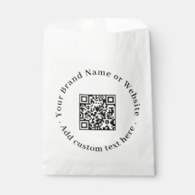 Weißer minimalistischer QR | Sauberer professionel