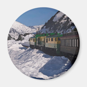 Weißer Pass 21 Magnet