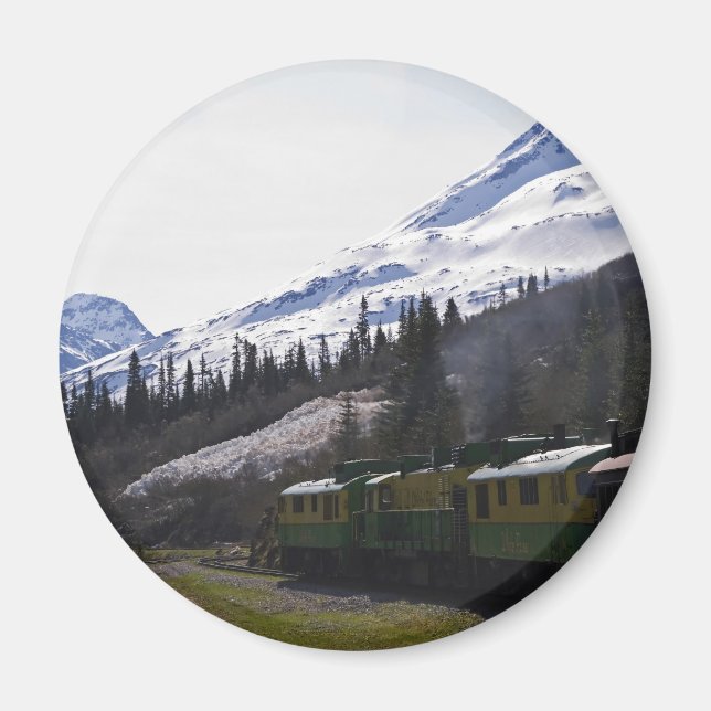 Weißer Pass 37 Magnet (Vorne)