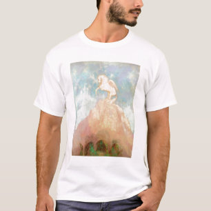 Weißer Pegasus, c.1908 (Öl auf Leinwand) T-Shirt