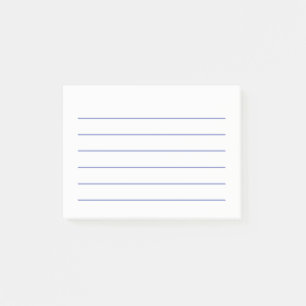 Weißer Posten-it® merkt 4" x 3" Post-it Klebezettel