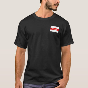 Weißer Protestflagge Symbol der weißen Revolutio T-Shirt