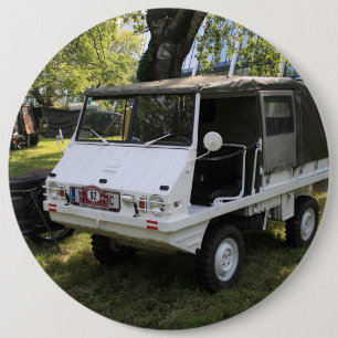 Weißer Puch Haflinger Button
