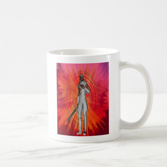 Weißer Ritter Kaffeetasse (Rechts)