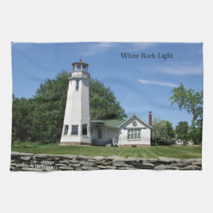 Weißer Rock Küchentuch