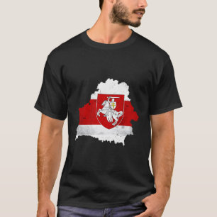 Weißer Roter Pagonist Flaggenunterstützung für Wei T-Shirt