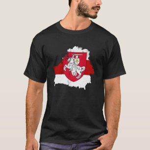 Weißer Roter Pagonist Flaggenunterstützung für Wei T-Shirt