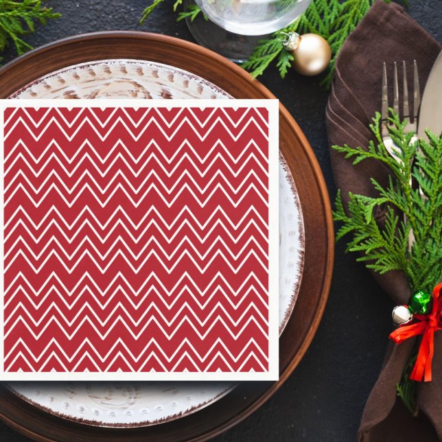 Weißer Roter Winter Serviette (Von Creator hochgeladen)