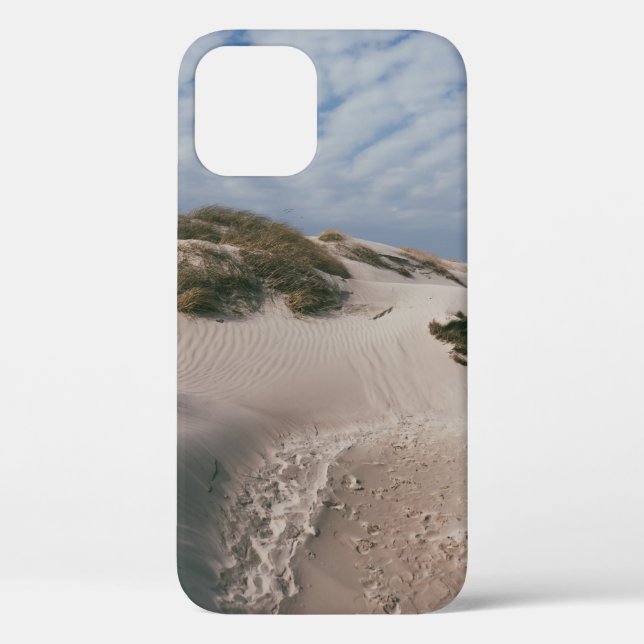 WEISSER SAND UND GRÜNES GRASS FELD Case-Mate iPhone HÜLLE (Rückseite)