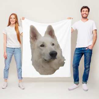 weisser Schäferhund Kopf Decke