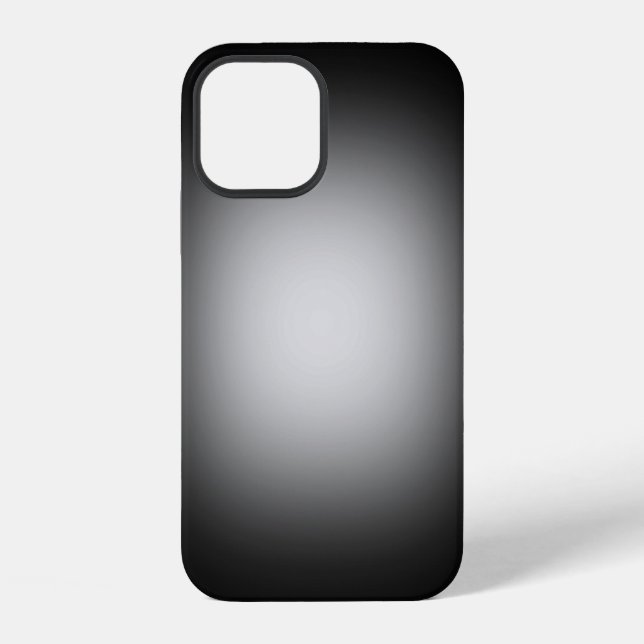 Weißer Scheinwerfer auf schwarzer Case-Mate iPhone 12 Hülle (Rückseite)