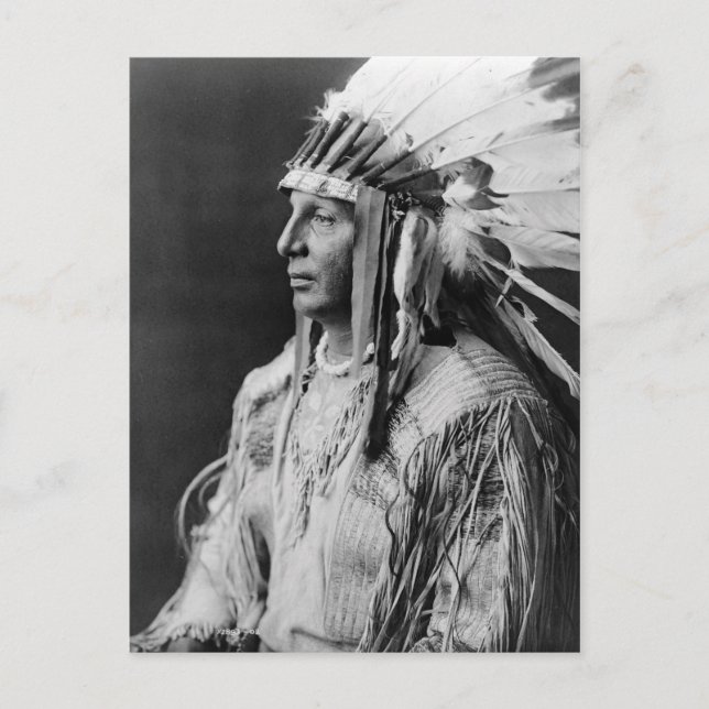 Weißer Schild Postkarte (Vorderseite)